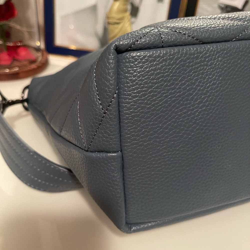 NWOT Lug VL Flare XL crossbody / shoulder bag with 2 straps in slate blue NEW! - Picture 11 of 16
